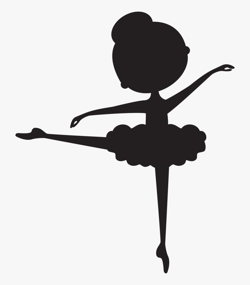 Ballet Dancer Silhouette - Bailarina Silhouette Png, Transparent Png, Free Download