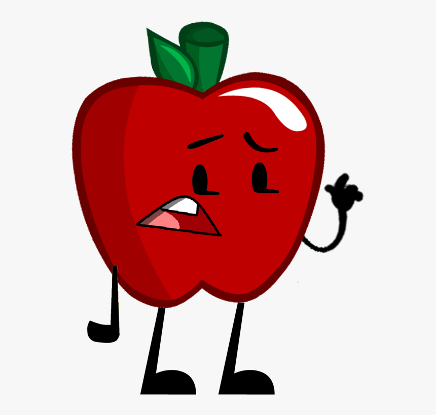 Clipart Smile Apple - Apple Inanimate Insanity Angry, HD Png Download, Free Download