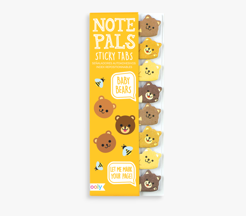 High Quality Self Apple Name Cute Cartoon Memo Pad - Note Pals Sticky Tabs, HD Png Download, Free Download