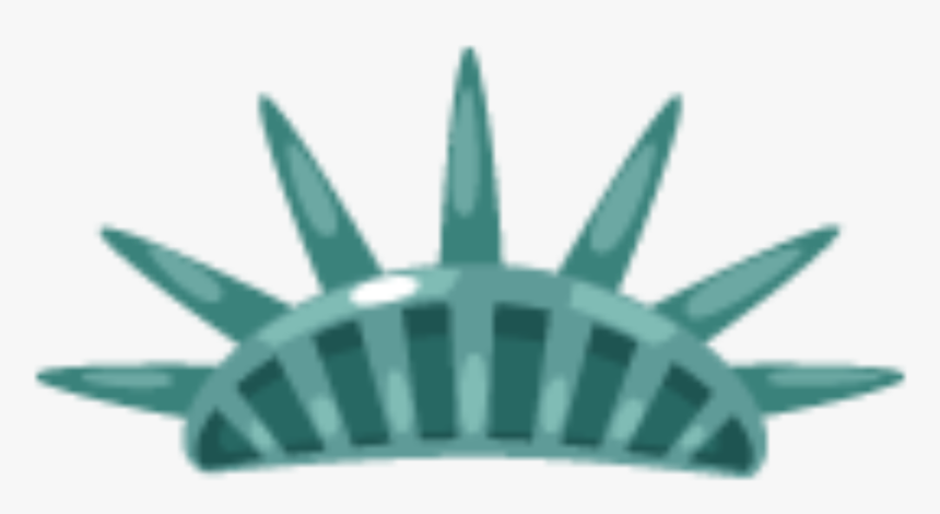 Statue Of Liberty Crown Png - Statue Of Liberty Crown Clip Art, Transparent Png, Free Download