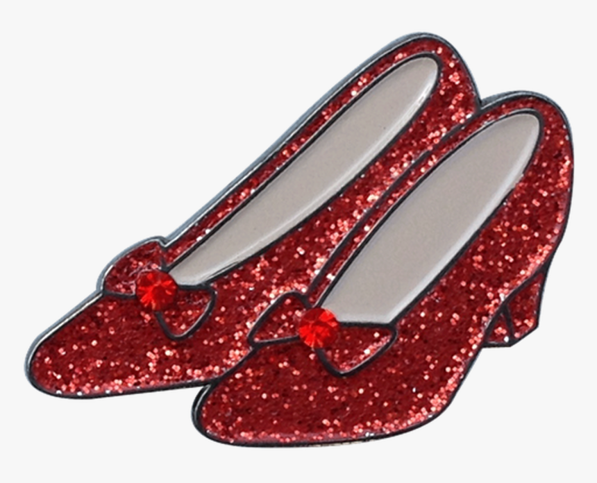 Glitter Ball Marker & Hat Clip - Ruby Slippers Glitter, HD Png Download, Free Download