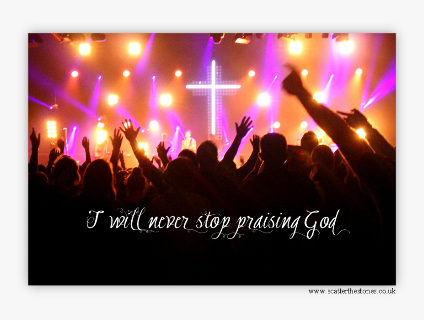 Worship Concert Hands Up, HD Png Download, Free Download