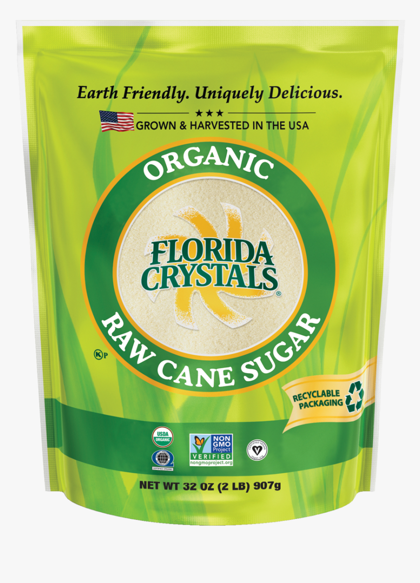 Florida Crystals Raw Cane Sugar, HD Png Download, Free Download