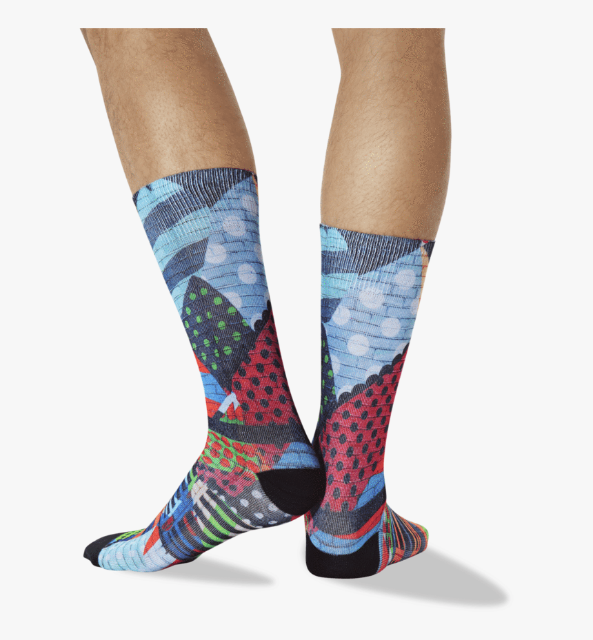 Men"s Graffiti Wall Tube Socks In Multi Colored"
 Class="slick - Hockey Sock, HD Png Download, Free Download