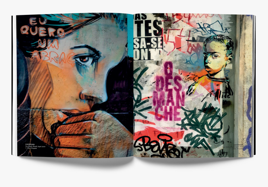 Alice Pasquini, Crossroads, Street Art Book, Urban - Painting, HD Png Download, Free Download