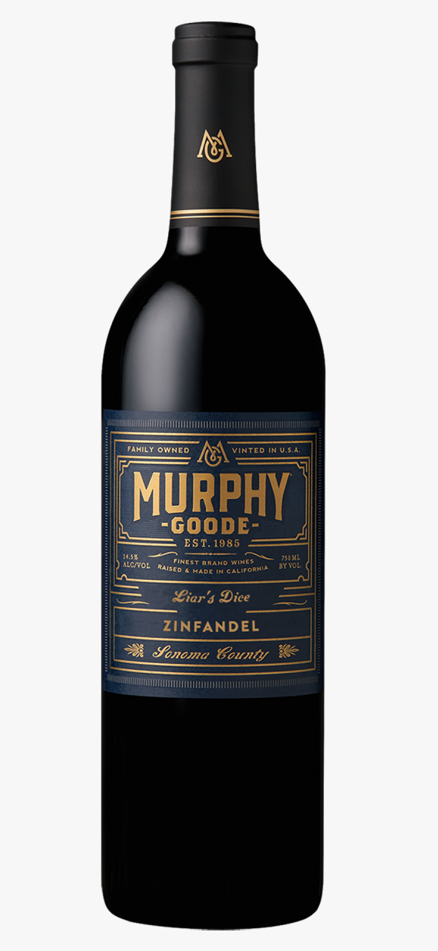 Liar"s Dice Zinfandel - Murphy Goode All In A Claret 2013, HD Png Download, Free Download