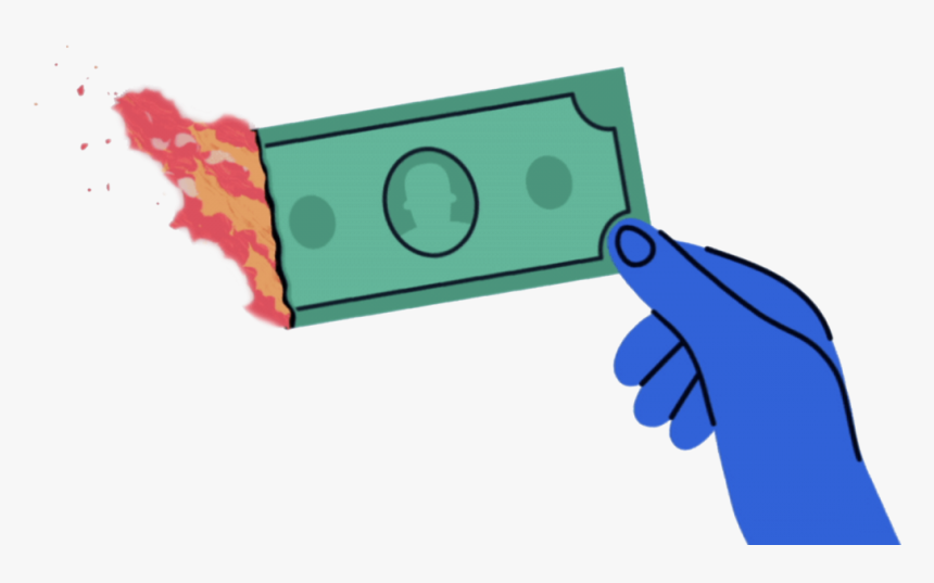 Money Burning Gif, HD Png Download, Free Download