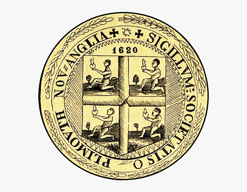 Plymouth Colony Seal - Seal Of Plymouth Colony, HD Png Download, Free Download