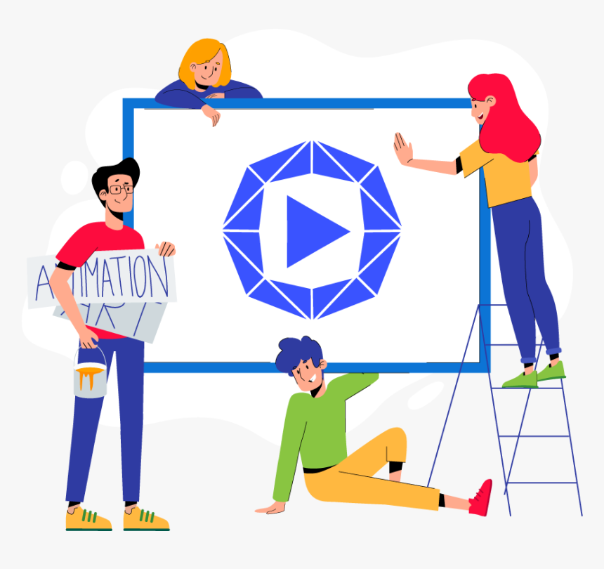 We Connect Brands And People Through Animated Video, HD Png Download, Free Download