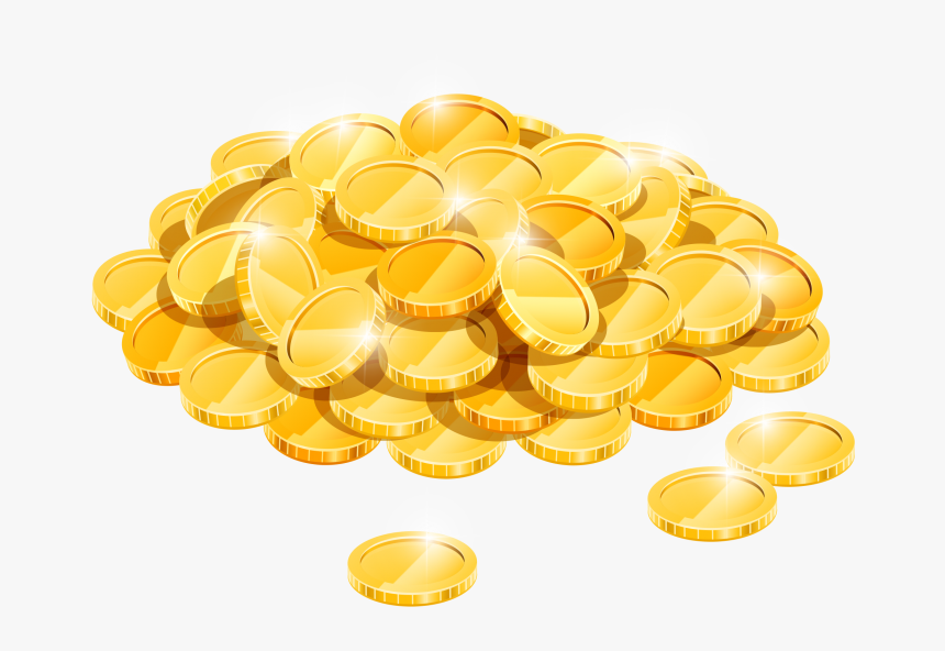 Coins Gold Png Image Free Download Searchpng - Dibujo De Monedas De Oro, Transparent Png, Free Download