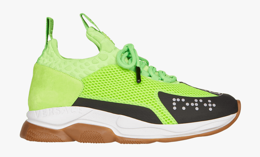 Shoes Versace Mens Green, HD Png Download - kindpng