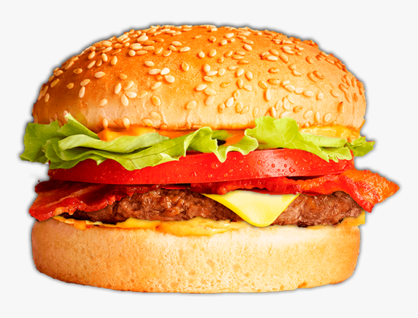 Hamburguesa Bacon Clasica Hamburguesa - Burger In Thrissur, HD Png Download, Free Download