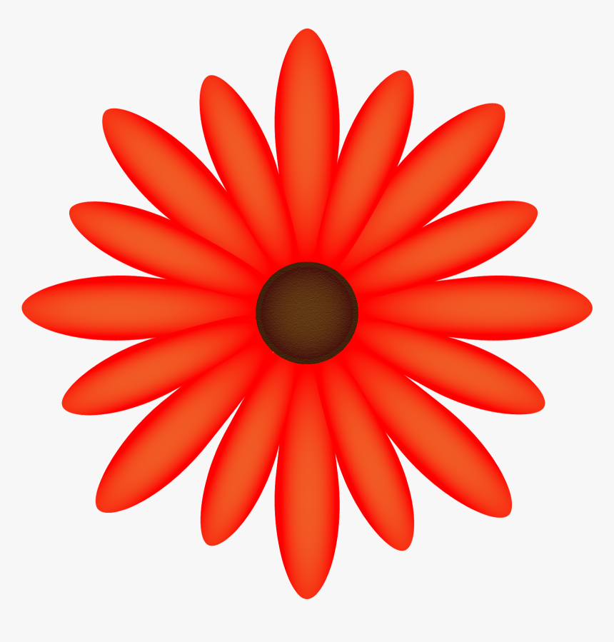 Transparent Background Simple Flower Clipart, HD Png Download, Free Download