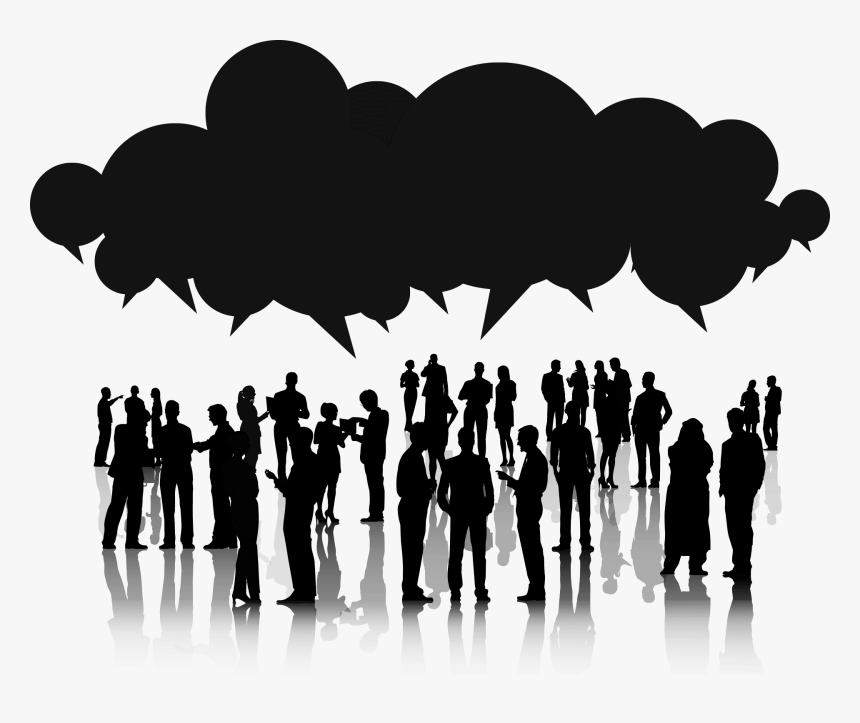 Social Group Public Relations Crowd Human Behavior - Crowd Transparent Public Clipart, HD Png Download, Free Download