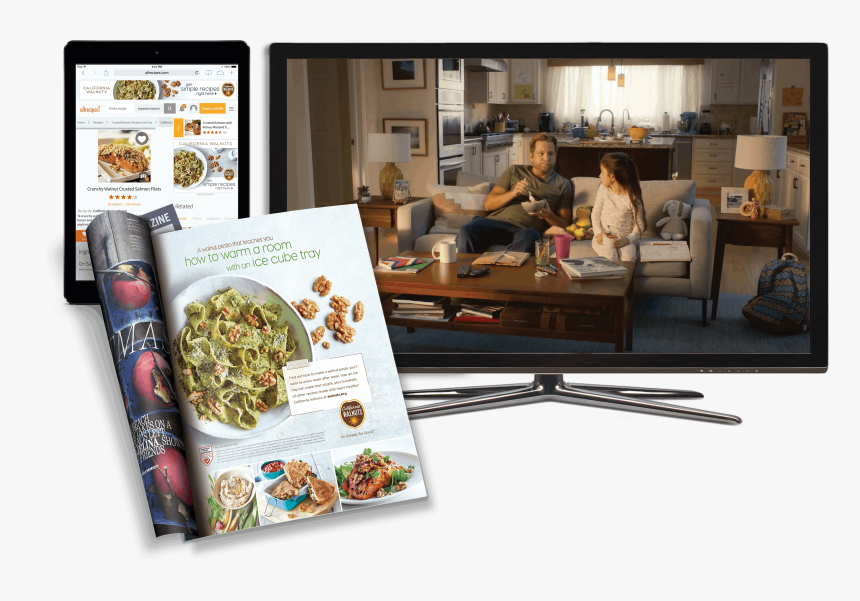 2019-2020 California Walnut Ad Campaign Graphic - Interior Design, HD Png Download, Free Download