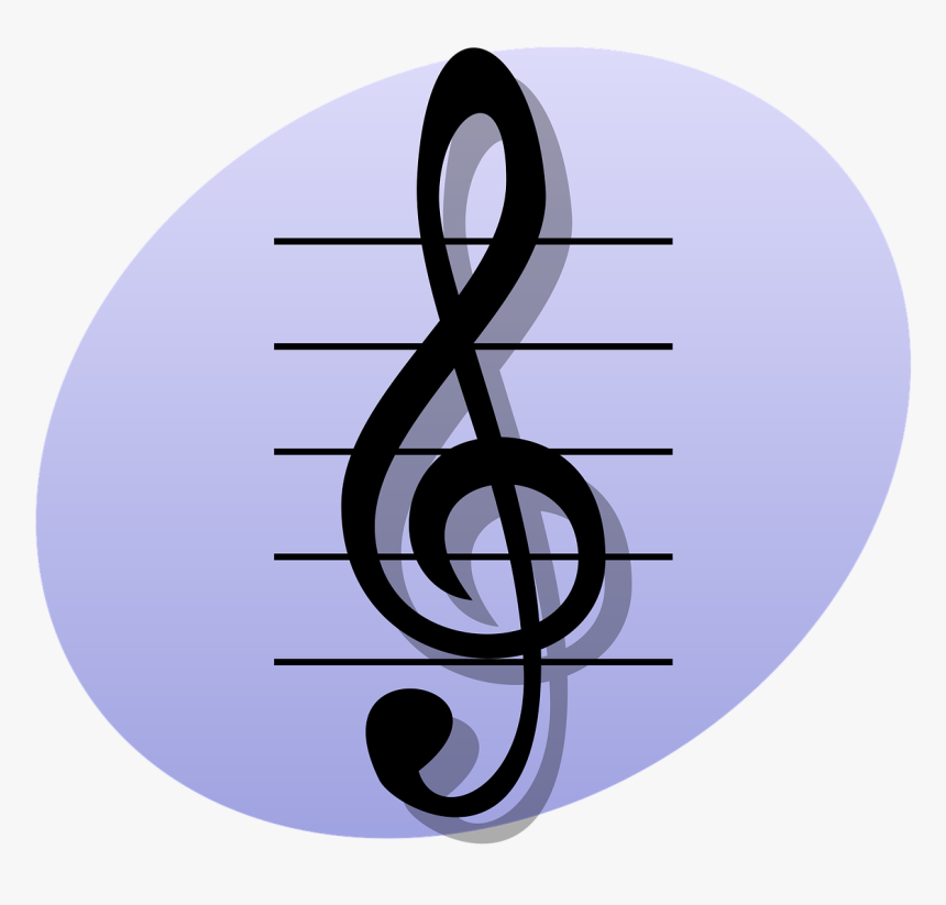 Treble Clef Png Music Free Picture - Treble Clef, Transparent Png, Free Download