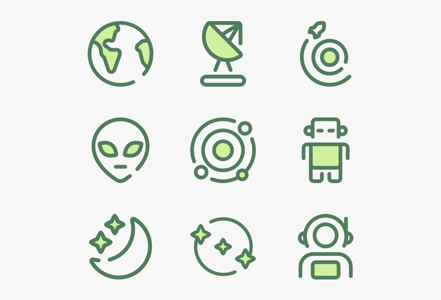 Essential Set - Green Space Icon In Png, Transparent Png, Free Download