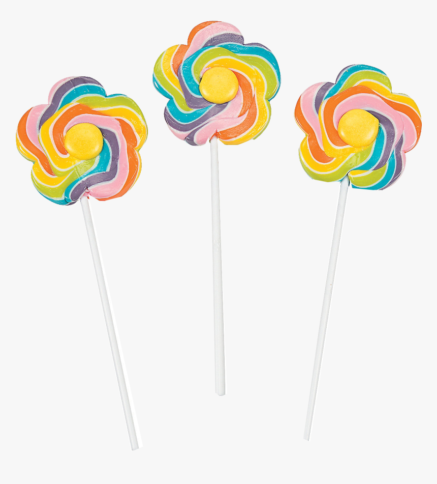 Lollipop Free Png Images - Flower Shaped Lollipops, Transparent Png, Free Download