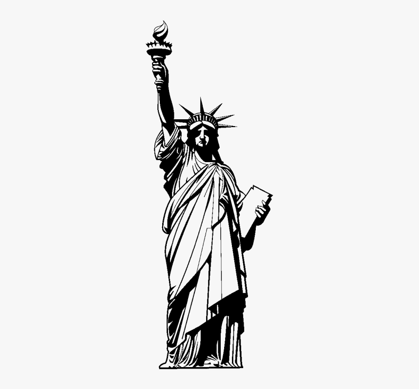 Statue Of Liberty Clip Art - Statue Of Liberty Sticker, HD Png Download, Free Download