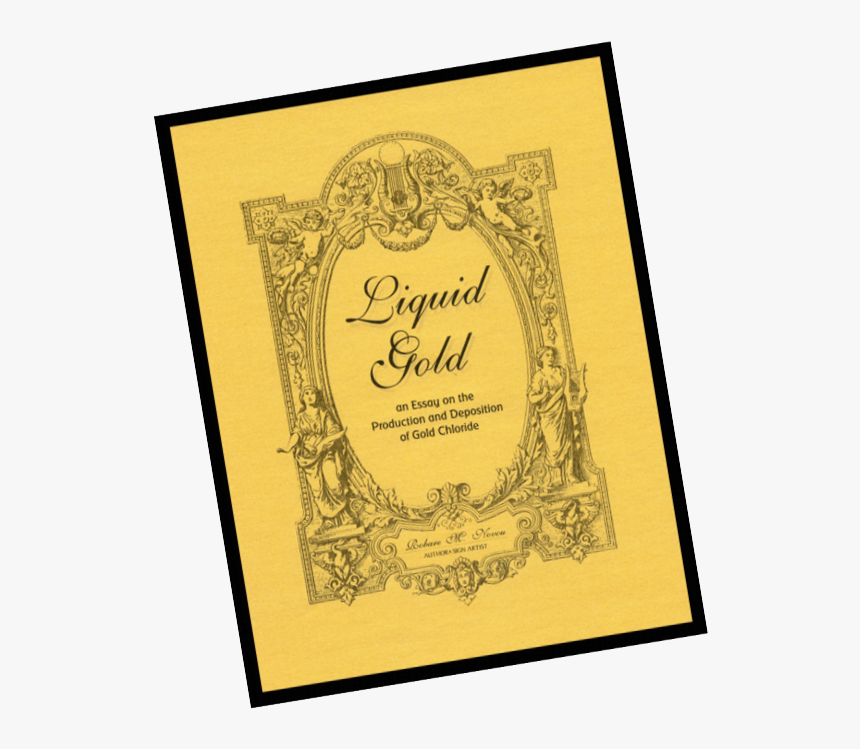 Liquid Gold - Gold Chloride - Illustration, HD Png Download, Free Download