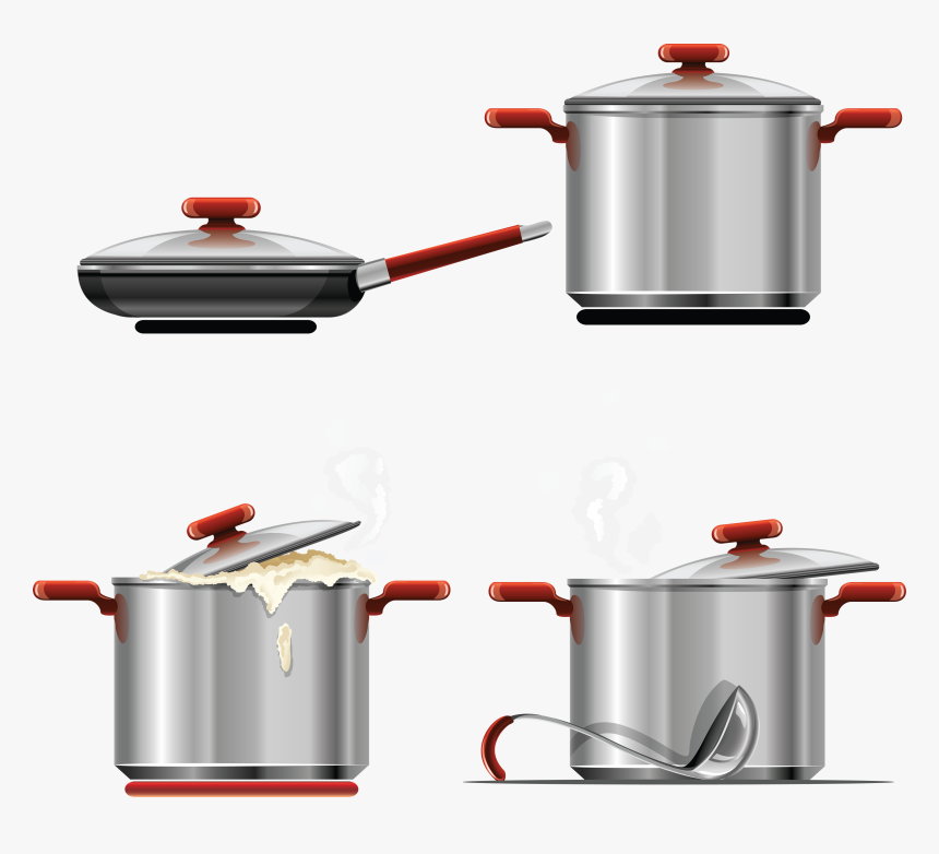 Transparent Pots And Pans Clipart - Pan Vector, HD Png Download, Free Download