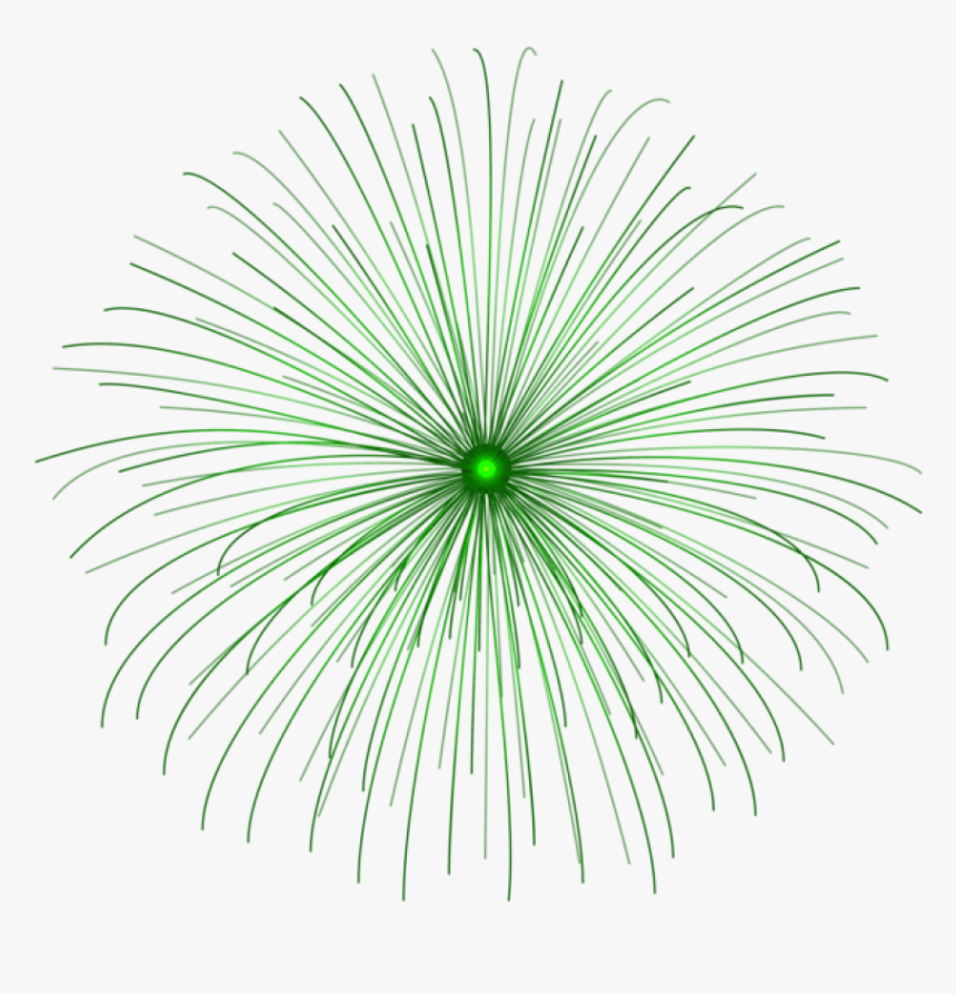 Green Fireworks Png - Fireworks Png Transparent Blue, Png Download, Free Download