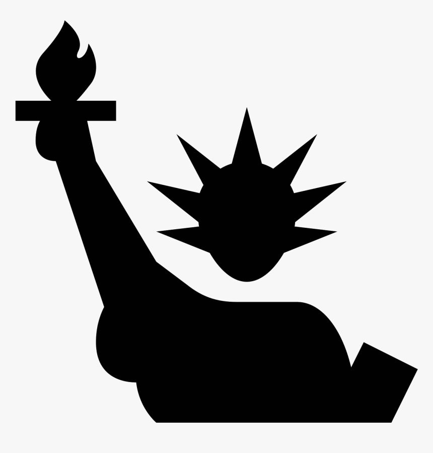 Statue Of Liberty Computer Icons - Icono Statue Of Liberty, HD Png Download, Free Download