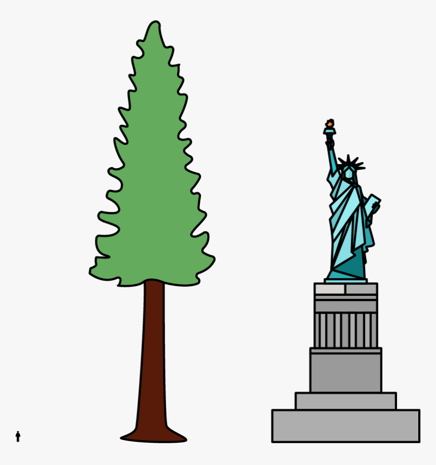 Transparent Burj Khalifa Png - Hyperion Tree Cartoon, Png Download, Free Download