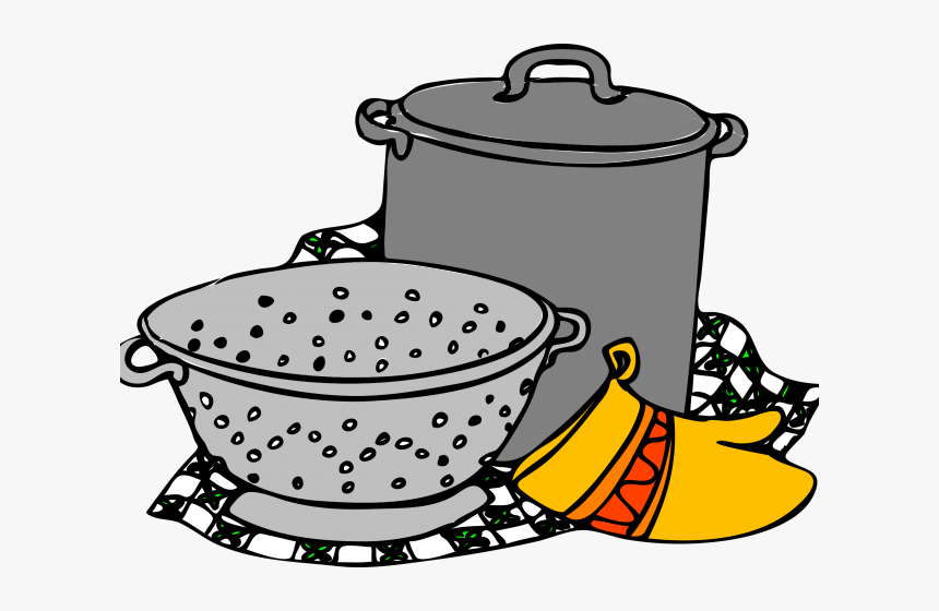 Pasta Clipart Pasta Packet - Cooking Pots Clipart, HD Png Download, Free Download