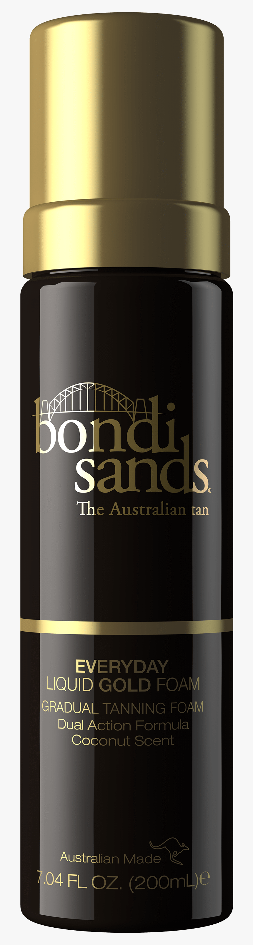 Liquid Gold Self Tanning Foam 200ml Bondi Sands - Perfume, HD Png Download, Free Download