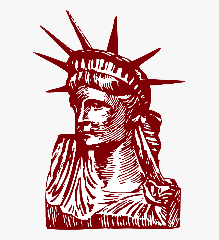 Transparent Statue Of Liberty Vector Png - Statue Of Liberty Clipart, Png Download, Free Download