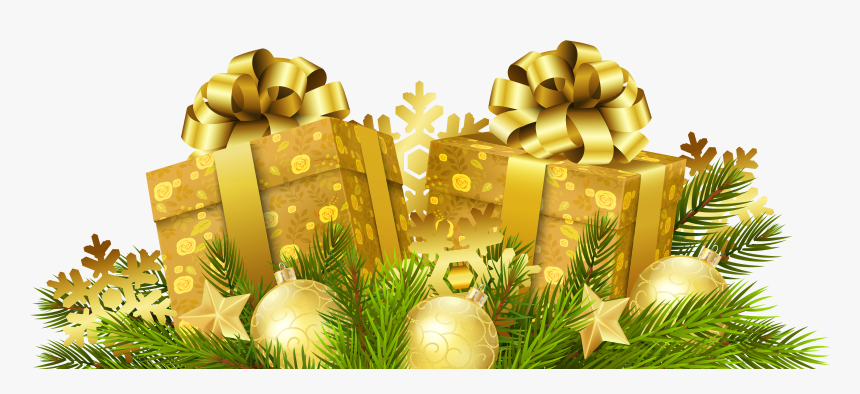 Christmas Presents Transparent Background - Transparent Background Christmas Gift Png, Png Download, Free Download