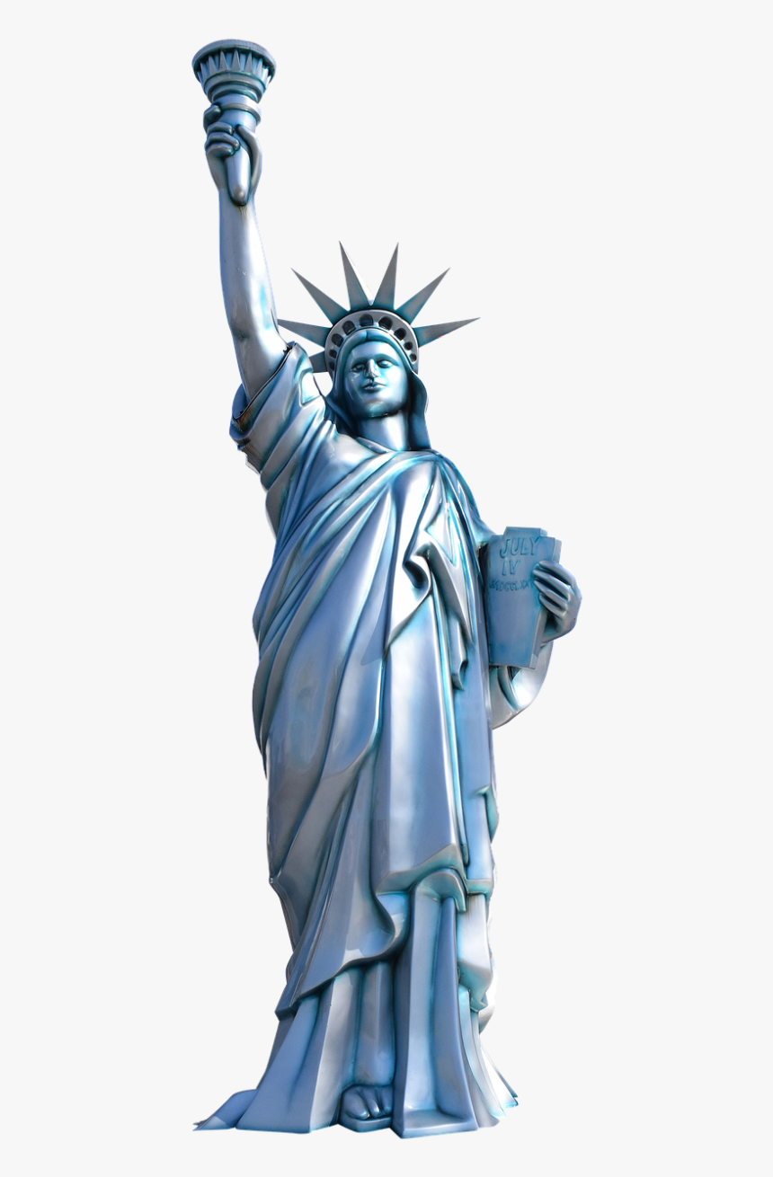 Liberty Statue New York - America Statue Of Liberty Png, Transparent Png, Free Download