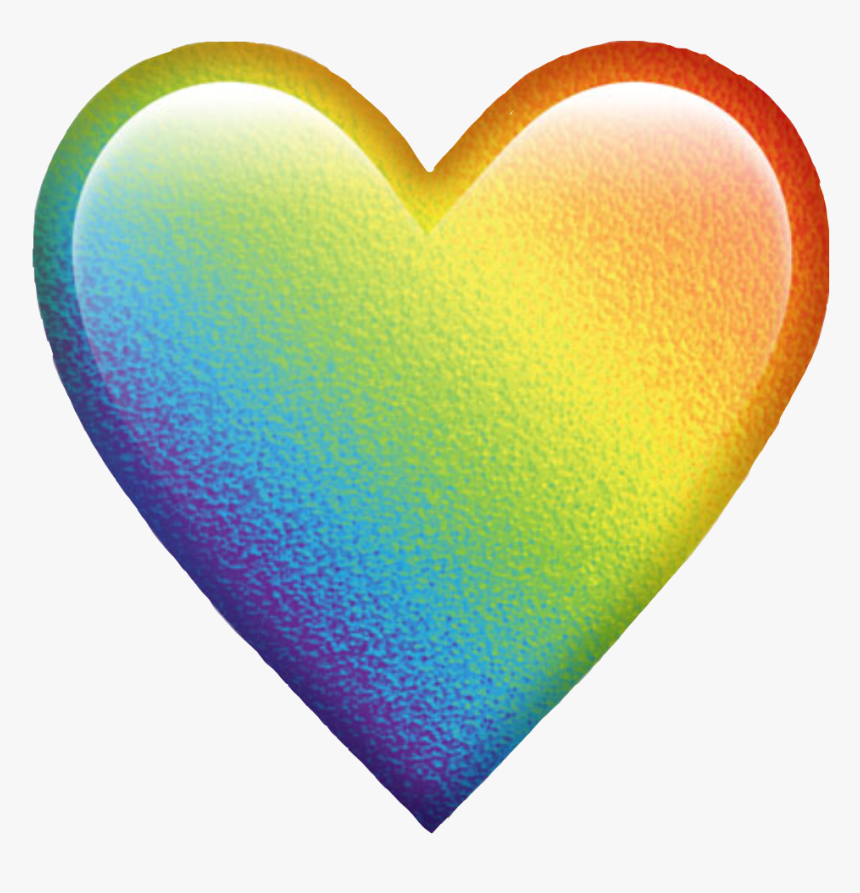 Rainbow Colorful Colors Emoji  Heart  Emojiheart Freetoed 