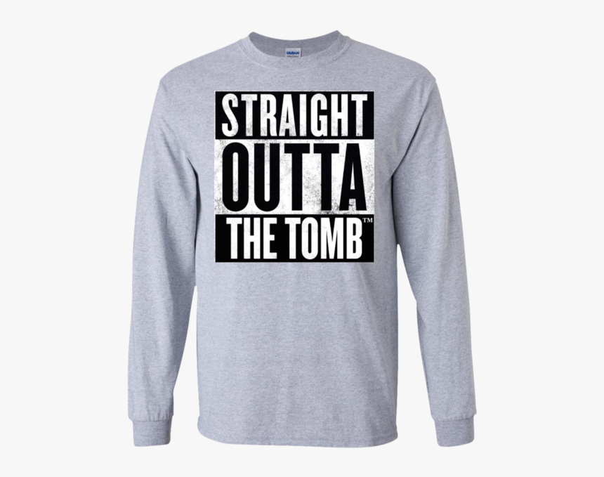 Outta The Tomb Guys Long Sleeve - Long-sleeved T-shirt, HD Png Download, Free Download