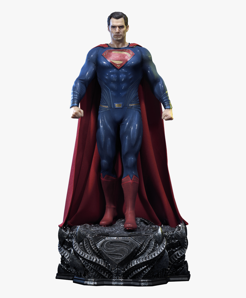 Transparent Superman Face Png - Prime 1 Studio Superman Justice League, Png Download, Free Download