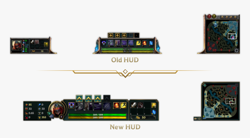 League Of Legends Png Hud, Transparent Png, Free Download