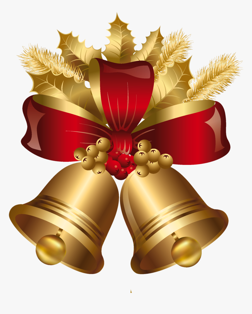 Latest Bell Clipart Png Collection Combination - Christmas Bell Png, Transparent Png, Free Download