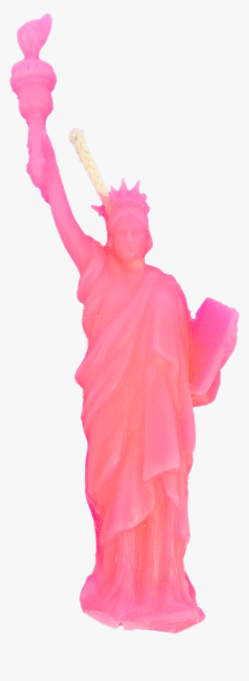 Statue Of Liberty Candle Object Ify - Figurine, HD Png Download, Free Download