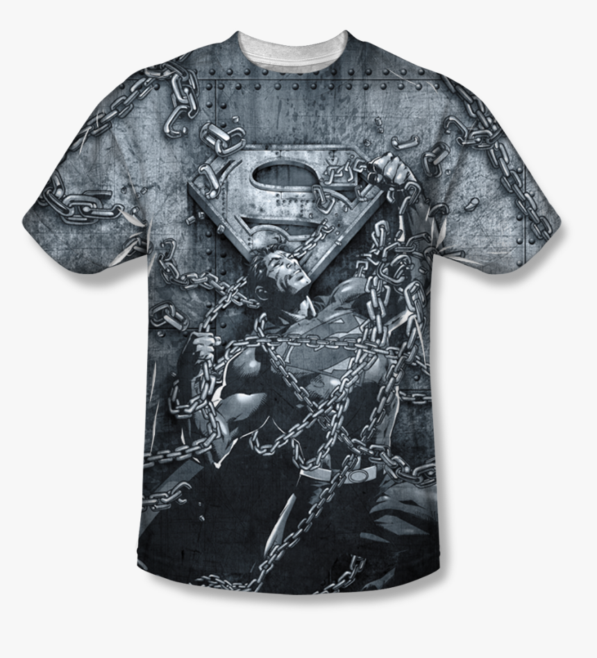 T Shirt All Over Superman, HD Png Download, Free Download