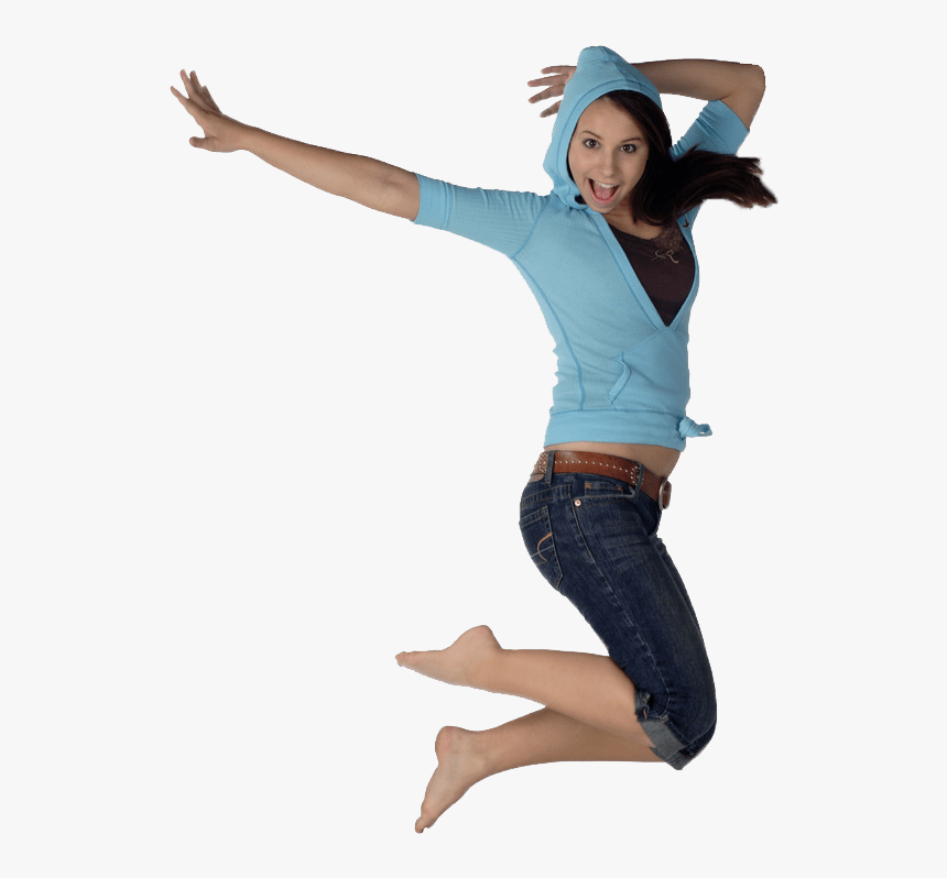 Girl Jumping Photos Png , Png Download - Girl Jumping Transparent Background, Png Download, Free Download