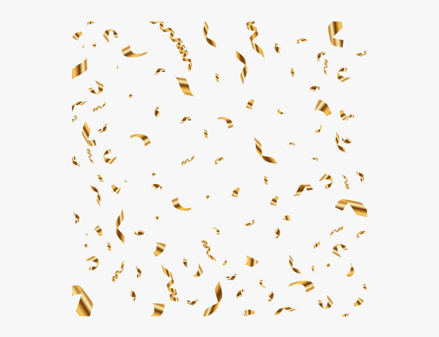 Clip Art Clip Art Image Gallery - Gold Confetti Background Png, Transparent Png, Free Download