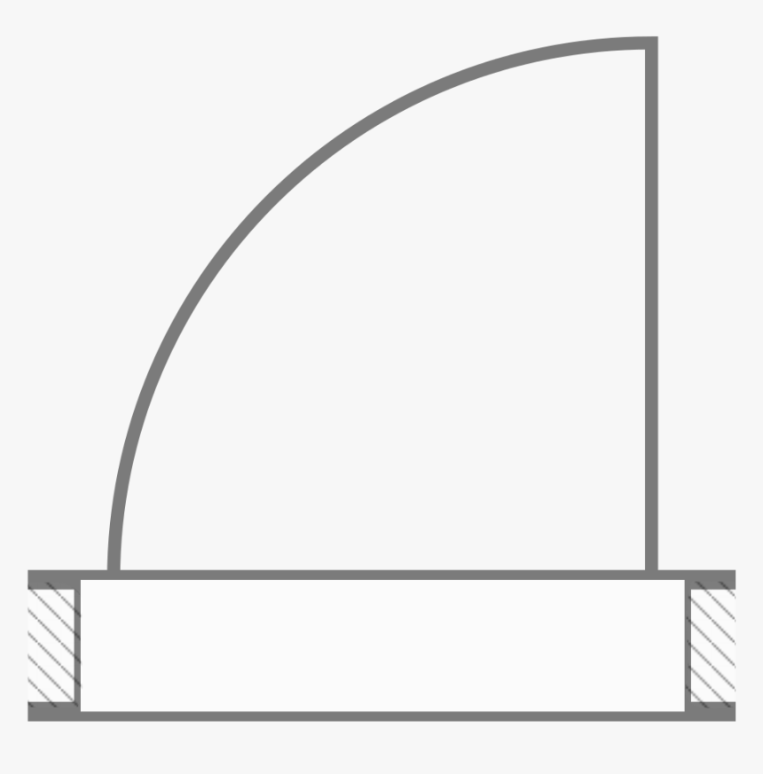 File Architectural Svg Wikimedia - Door Symbol Floor Plan Png, Transparent Png, Free Download