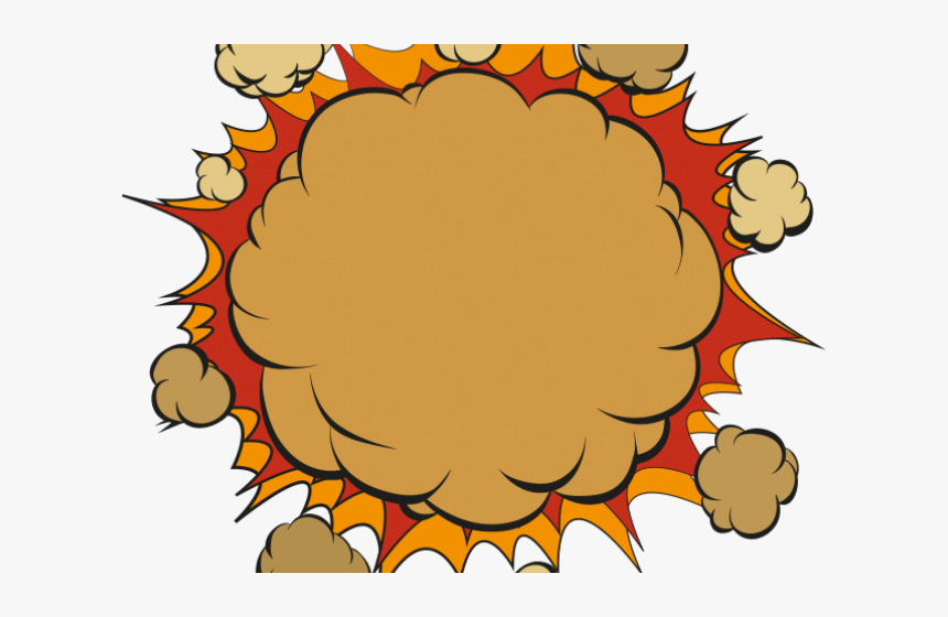 Drawing Of Explosion Cartoon, HD Png Download, Free Download