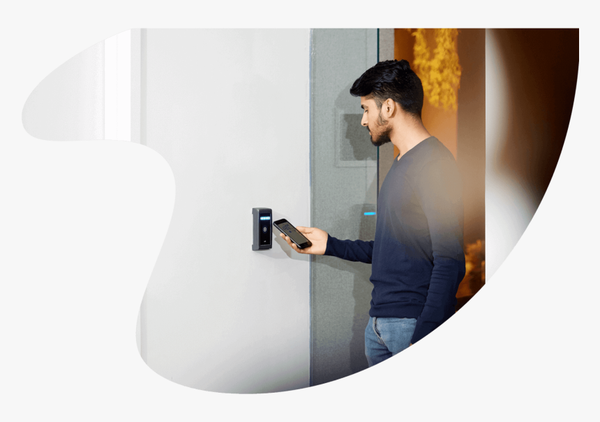 Smart Access Control System - Office Door Access Control System, HD Png Download, Free Download