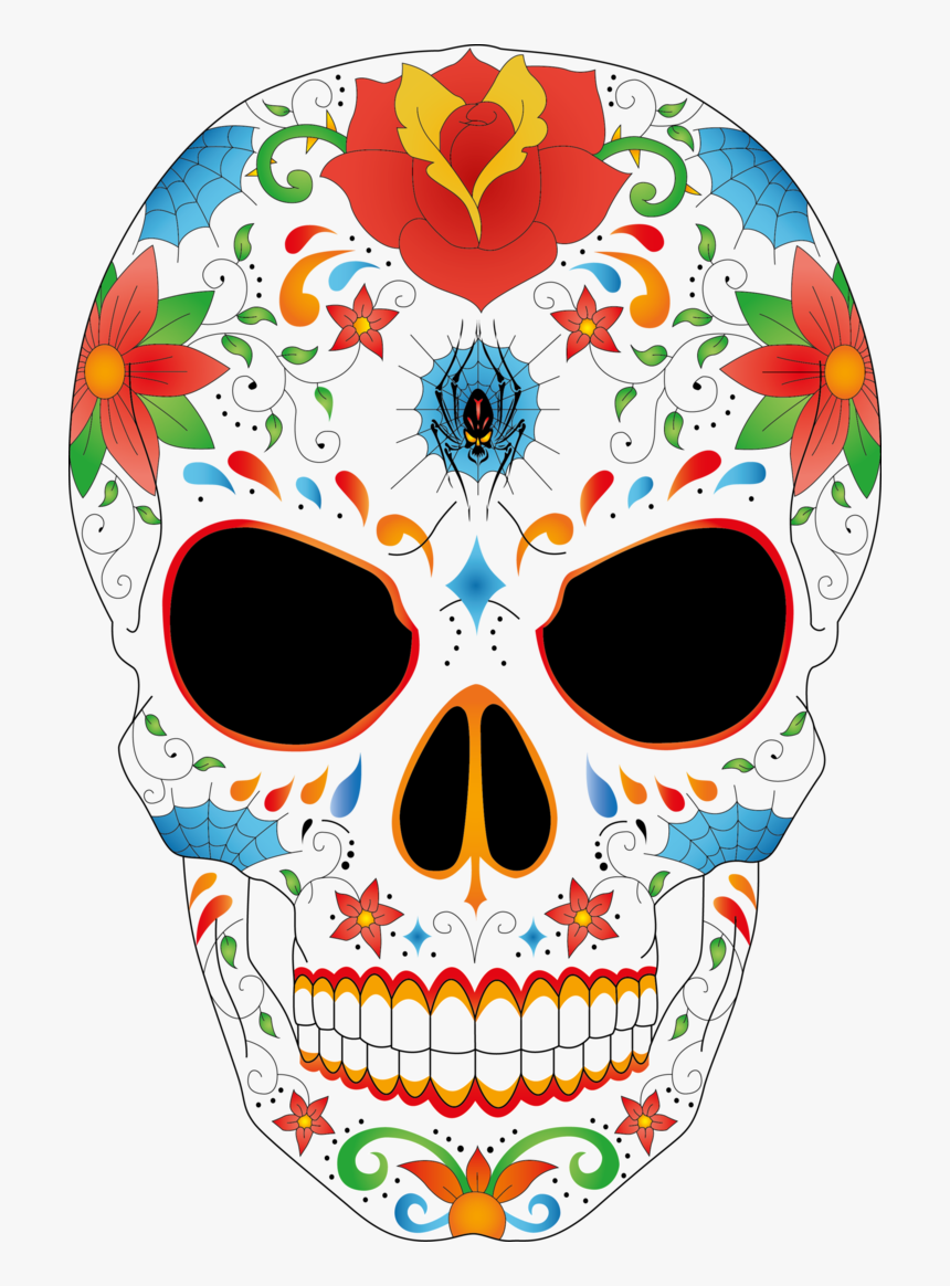 Sugar Skulls Png - Sugar Skulls With Transparent Background, Png Download, Free Download