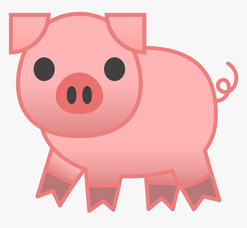 Pig Icon Noto Emoji Animals Nature Iconset Google - Android Pig Emoji, HD Png Download, Free Download