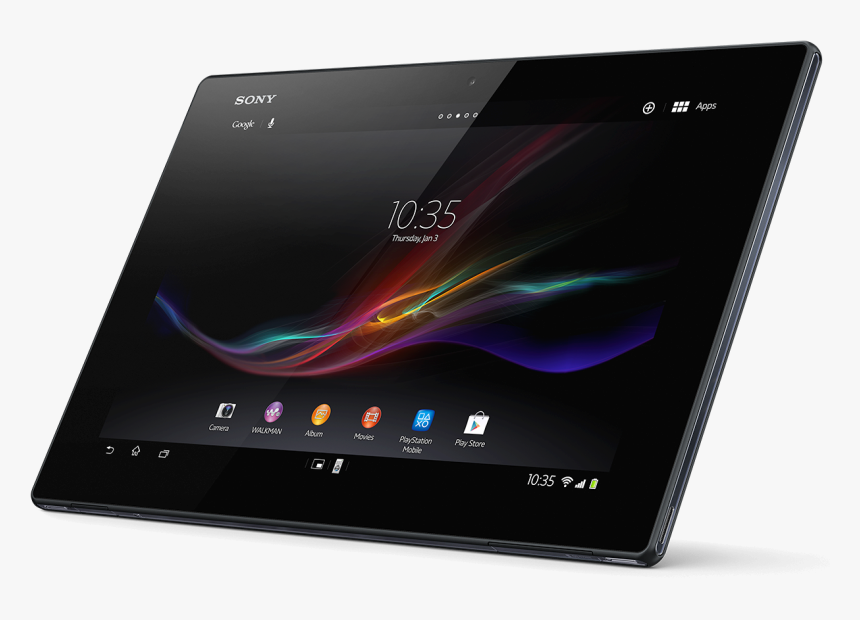 Tablet Png Image - Xperia Z1 タブレット, Transparent Png, Free Download