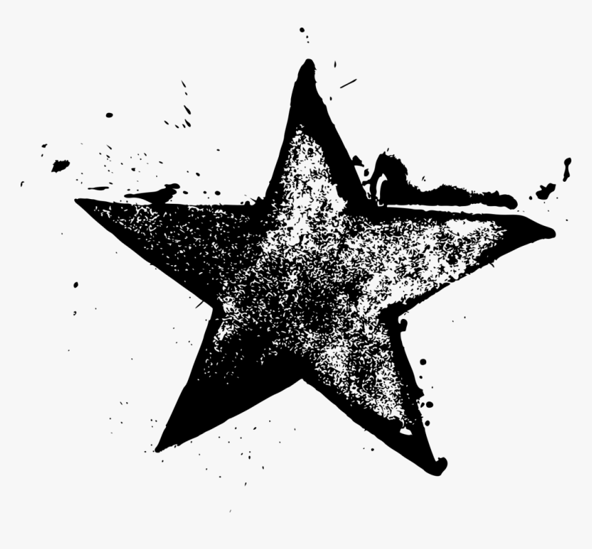 Star Stamp Png, Transparent Png, Free Download