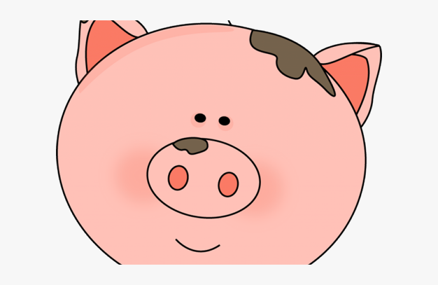 Transparent Piglet Clipart - Pig Face Clip Art, HD Png Download, Free Download